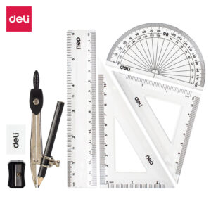 Mathematical Instrument Set 8pcs With Pencil