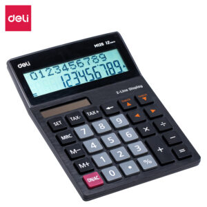 Dual Power Calculator Plastic 12 Digits
