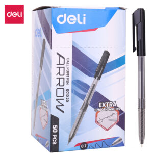 Smooth Ball Point Pen 0.7mm BK (1×50)