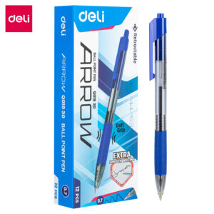 Retractable Smooth Ball Pen 0.7mm Bl (1×12)