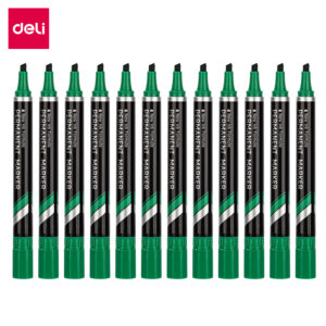 Permanent Marker Chisel Thin (Green) (1×12)