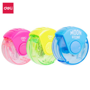 Deli One Hole Pencil Sharpener Rotatable (1×12)