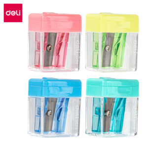 Deli Pencil Sharpener (Mixed) Single Hole P.S