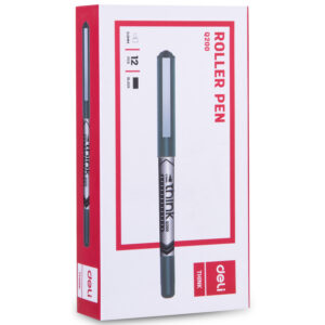 Roller Pen 0.5mm Black (1×12)