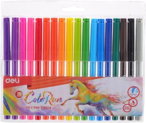 Sketch Pen 18 Color PVC Bag Washable
