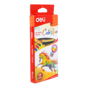 Color Run Oil Pastel 12 Colors