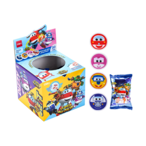 Deli School Eraser Fancy Round Shapes (1×30)