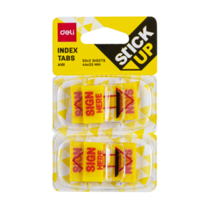 Index Tab 44x25mm (1×24) Signhere
