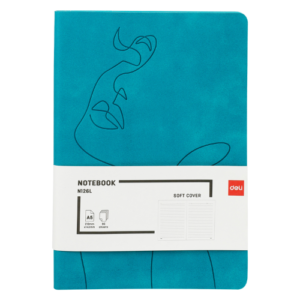 Leather Cover Notebook A5 96 Sheets 80gsm