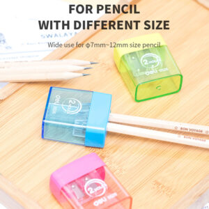 Deli Pencil Sharpener Two Holes P.S