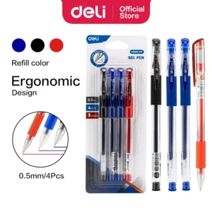 Gel Ink Pen 0.5mm (1×4) Ast