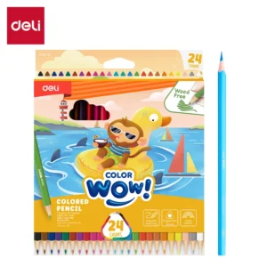 Plastic Colored Pencil 24 Colors