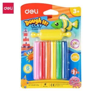 Plasticine 6 Colors (Clay), 60gm