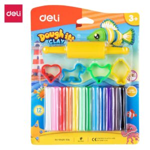 Plasticine 12 Colors (Clay), 160gm