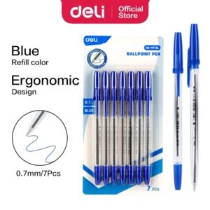 Smooth Ball Point Pen 0.7mm (1×7)