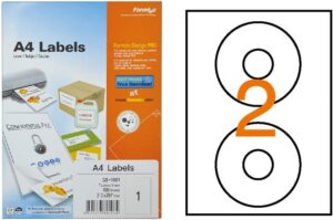 Formtec CD Label 114(41.0)mmPAK=100SHT – FT-GS-1202