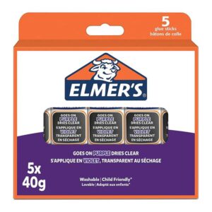 Elmer’s Glue Stick Purple 40gm Bls=5Pcs – EM-2143884