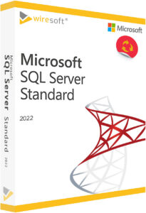 Microsoft SQL Server 2022 Standard Edition, Faster Performance, No Code Changes, Expanded Security, Multi-Write Environment Availability