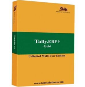 Tally ERP 9 Multi User – Gold Edition, Activation Key I Digital Download I TALLYMU