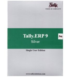 Tally ERP 9 Single User – Silver Edition, Activation Key I Digital Download I TALLYSU