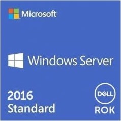 DELL WINDOWS SERVER STANDARD 2016 ROK 64 Bit (16Core) | ROK1-VPN-634-BIPU