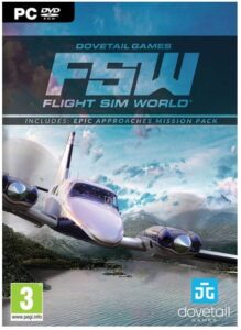 Dovetail Games Flight SIM World, For PC Gaming, English Language, Windows 7/8/10 Operating System, DVD Pack | FSW