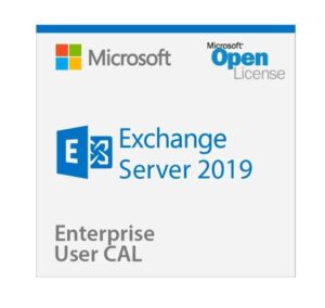 Microsoft PGI-00879 Exchange 2019 Enterprise User CAL WithoutServices Open Business Software Licensing, 1 User CAL, Single Language, PC Platform Supported (Windows OS) – PGI-00879
