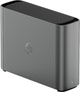 Synology 8TB BeeStation Plus Personal Cloud NAS Server, Intel Celeron J4125, 4GB DDR4 RAM, Built-In GPU, Synology BeeStation Operating System, Black | BST170-8T