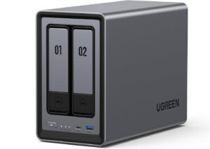 UGREEN NASync DXP2800 2-Bay Desktop NAS, Intel 12th Gen N100, 76TB Massive Storage, 2x M.2 Slots, JBOD/Basic/RAID0/RAID1, 4K HDMI, Diskless | DXP2800