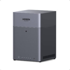 UGREEN NASync DH4300 Plus 4-Bay Desktop NAS, 120TB Capacity, Remote Access, AI Photo Album, Beginner Friendly System, 8GB LPDDR4X RAM, 2.5GbE, 4K HDMI | 65651